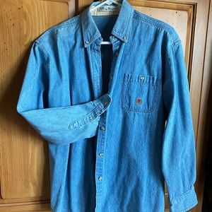 Wrangler button down shirt.